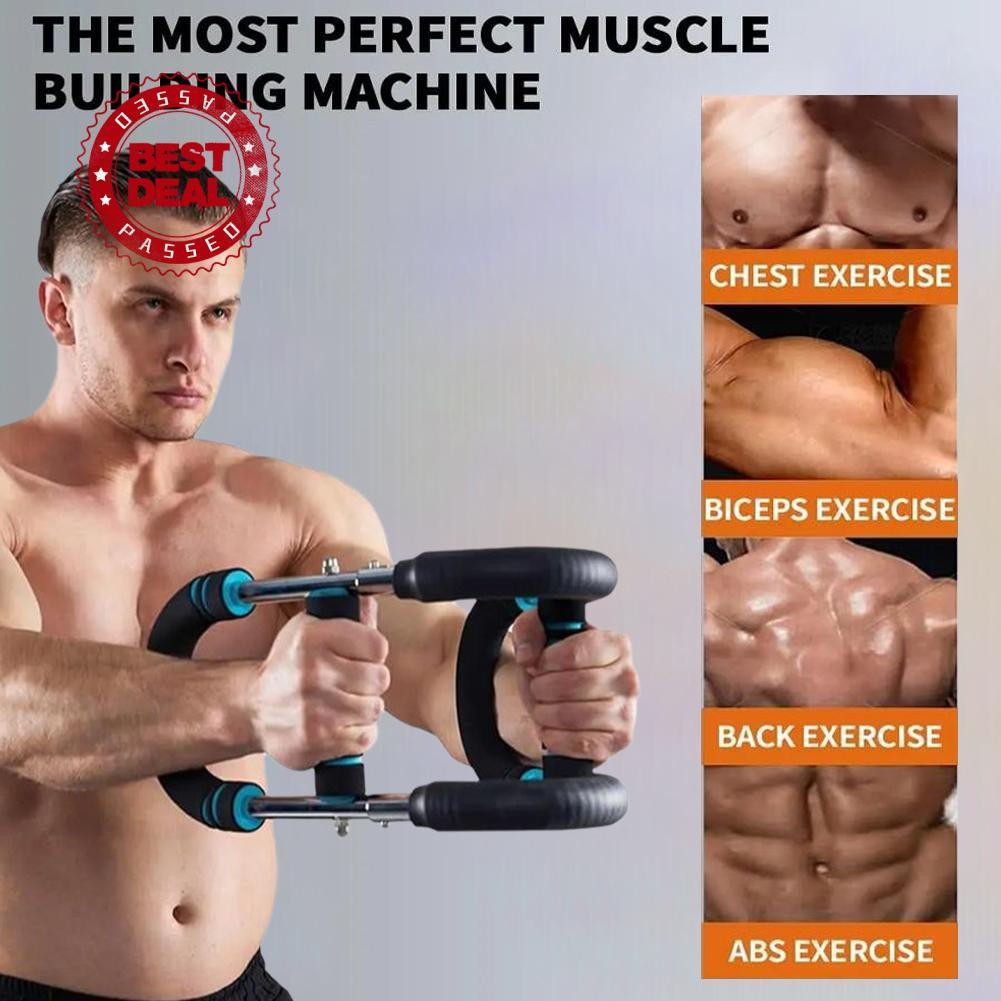 อุปกรณ์ความแข็งแรงของแขนอเนกประสงค์ออกกําลังกายรูปตัวยูอุปกรณ์ฝึกกล้ามเนื้อหน้าอกออกกําลังกาย H9z8