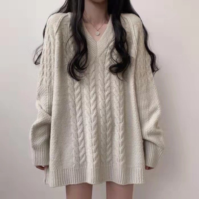 เสื้อกันหนาวสไตล์วินเทจแบบเวสเทิร์นสำหรับผู้หญิง ฤดูหนาว สวมใส่ง่ายและเข้าได้กับทุกชุด