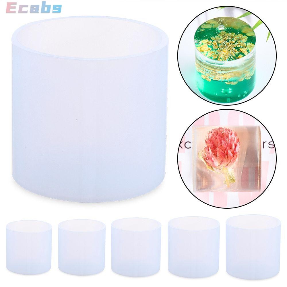 แม่พิมพ์เรซิน ECABS เทียนทํามือ Moulder Epoxy Clay Molds กาวคริสตัล