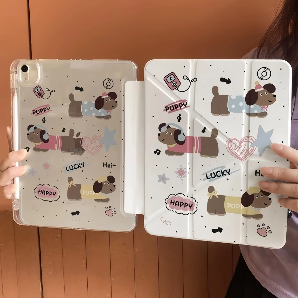 เคส iPad แม่เหล็กลายการ์ตูน สำหรับ Gen11 A16 Gen10 Air11 M2 M3 Air13 Pro 12.9 Mini6/7 Air4/5 10.9 Air6 Air7 Gen7/8/9case