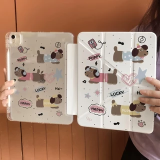 เคส iPad แม่เหล็กลายการ์ตูน สำหรับ Gen11 A16 Gen10 Air11 M2 M3 Air13 Pro 12.9 Mini6/7 Air4/5 10.9 Air6 Air7 Gen7/8/9case