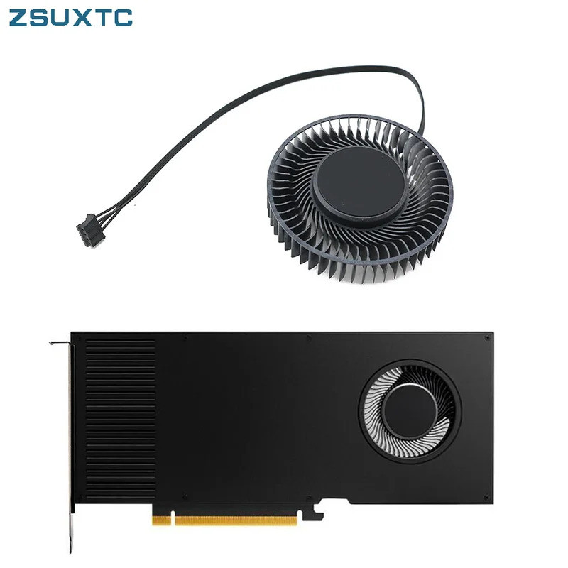 BAPA0716B2HP001 DC 12V 0.70A 63 มม.สําหรับ Nvidia PNY Quadro RTX A4000 กราฟิกการ์ดพัดลมระบายความร้อน