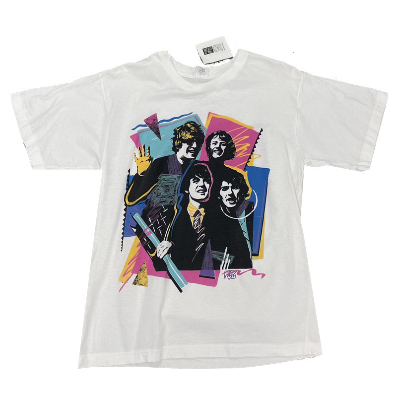 เสื้อยืดแบบวินเทจ CODT ไซส์:The Beatles CS36