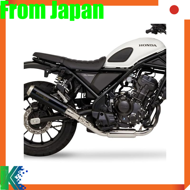 Moriwaki Full Exhaust Muffler SHORT MEGAPHONE BP-X CL250 23 01810-H81W6-00