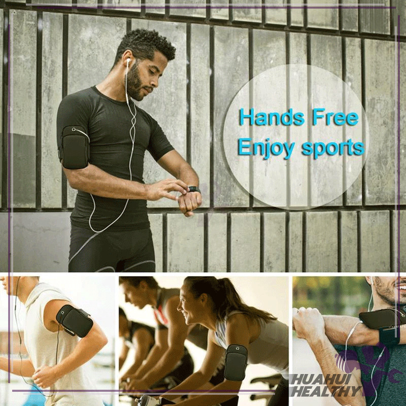 ปลอกแขนใส่มือถือ กระเป๋าวิ่ง 2ช่อง มีรูหูฟัง กันน้ำได้ ขนาดเล็ก เหมาะกับการวิ่ง เล่นกีฬากลางแจ้ง ฟิตเนส - รูปที่ 7
