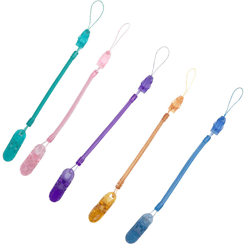 Anti-DROP CHAIN เด็กต้มซิลิโคน Pacifier Anti-DROP CHAIN Baby Molar Stick ของเล่น Lanyard DROP เชือกค