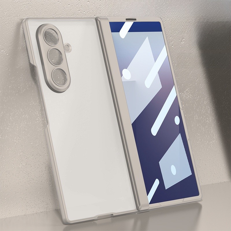 ใหม่ Samsung Z Fold 7 Casing Fold7 With High-Definition Tempered Film Central Axis Protection Phone 