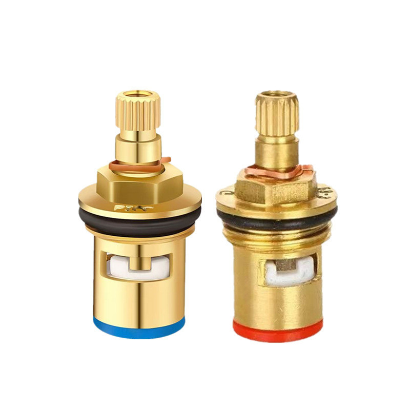 แกนวาล์วก๊อกน้ำ ทองเหลือง สำหรับก็อกน้ำ ก๊อกอ่าง #Z227-M