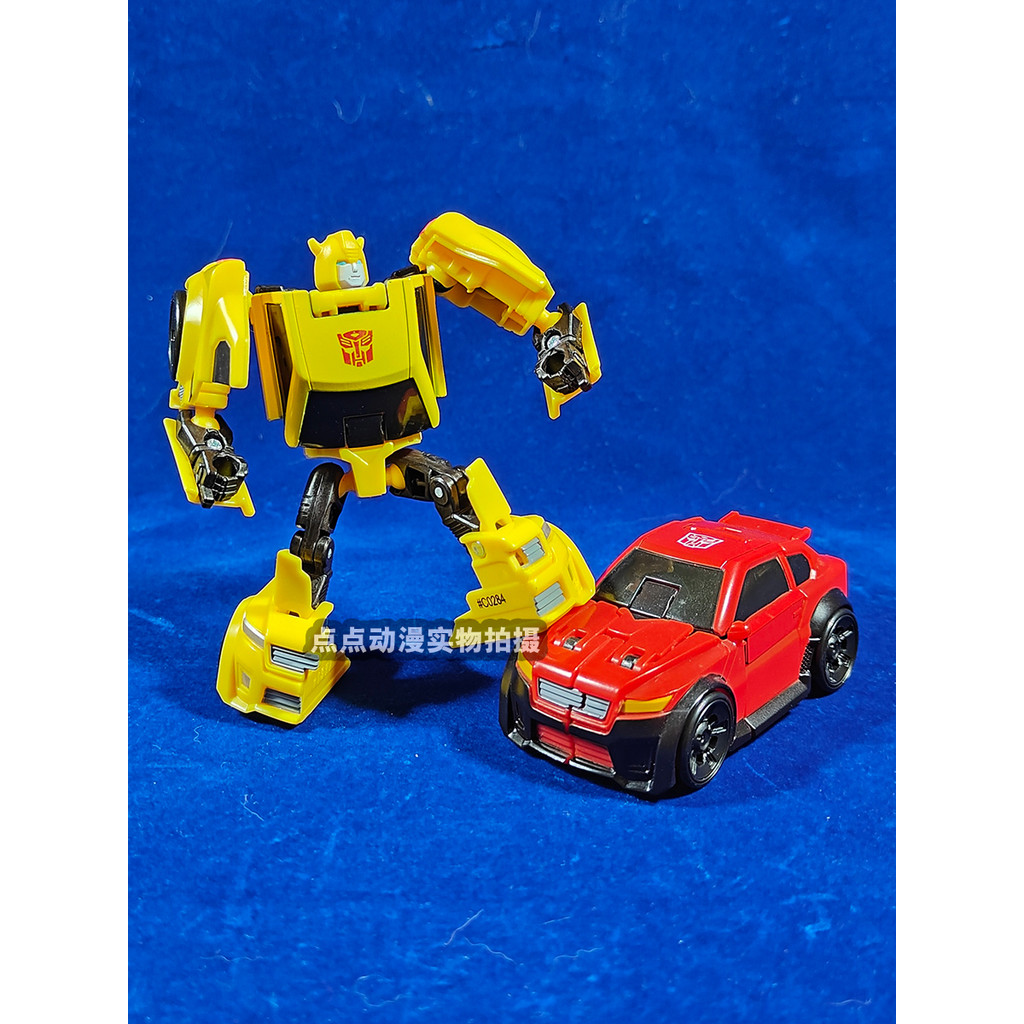 Transformers ของเล่นใบรับรองผู้นํา Hasbro Optimus Prime Bumblebee Sonic Shockwave IDW คลื่นขนาดใหญ่ 