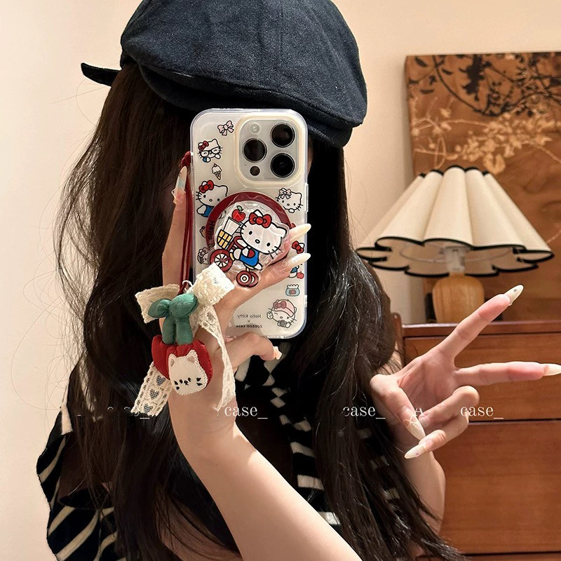 เคส iqoo 13 เคส iqoo 12 เคส iqoo z9x 5g iqoo z9 5g เคส iqoo 13 case ญี่ปุ่นเกาหลีน่ารักขี่จักรยาน KT