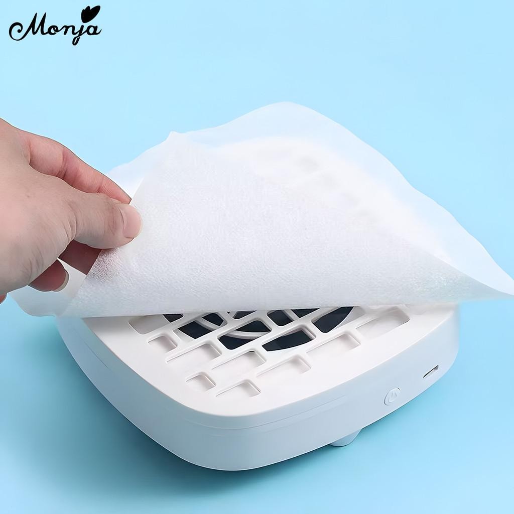 Monja فلاتر غبار لجهاز شفط غبار الأظافر (10 قطع) — صورة 5