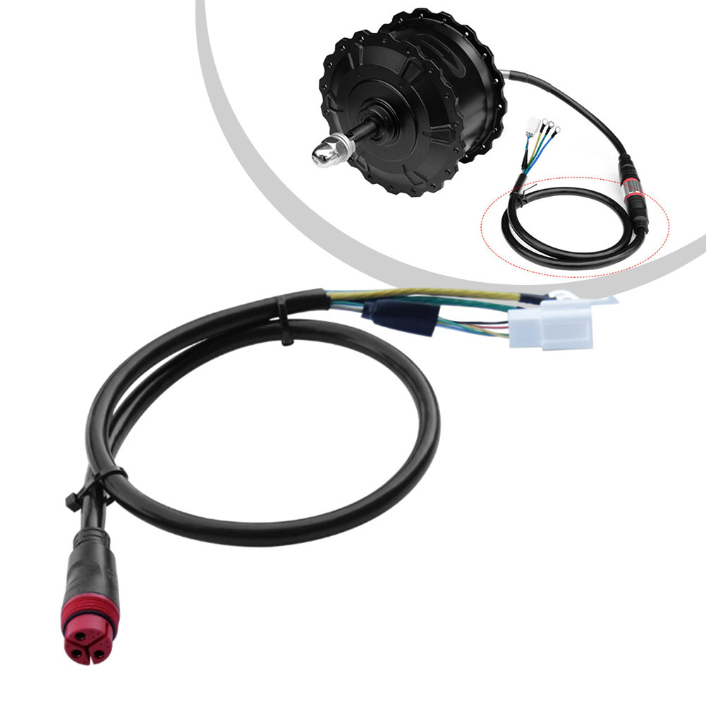 [BLOOMY] สายเชื่อมต่อกันน้ําสําหรับ Bafang G062 G060 G090 Hub Motor Female Head❀