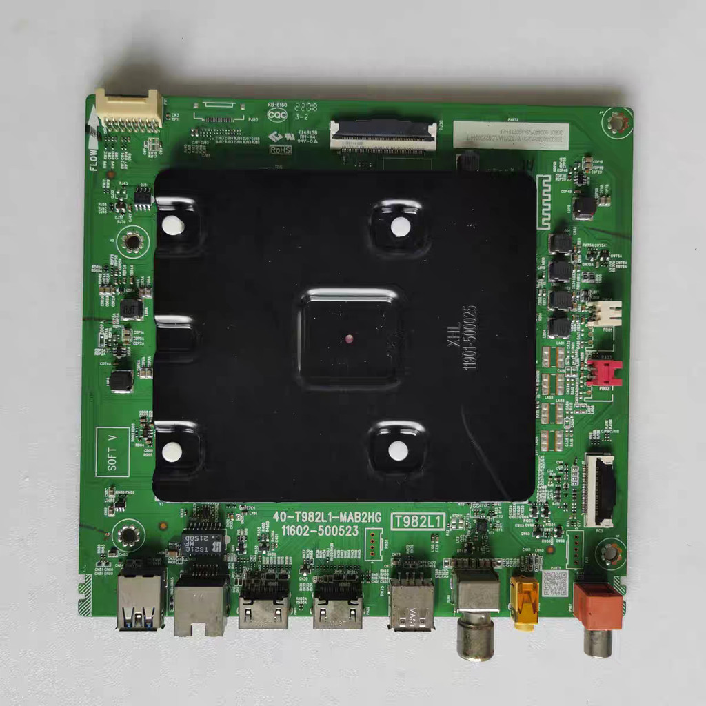 TCL 75J7E เมนบอร์ด 40-T982L1-MAB2HG หน้าจอ LVU750NDEL สต็อกพร้อมวัด