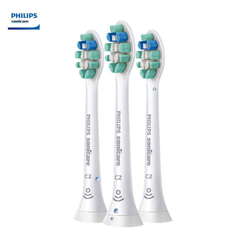 แปรงสีฟันไฟฟ้าเปลี่ยนหัว Sonicare C2 Optimal Plaque Defense หัวแปรงเปลี่ยน HX9023/67HT99 TZPO