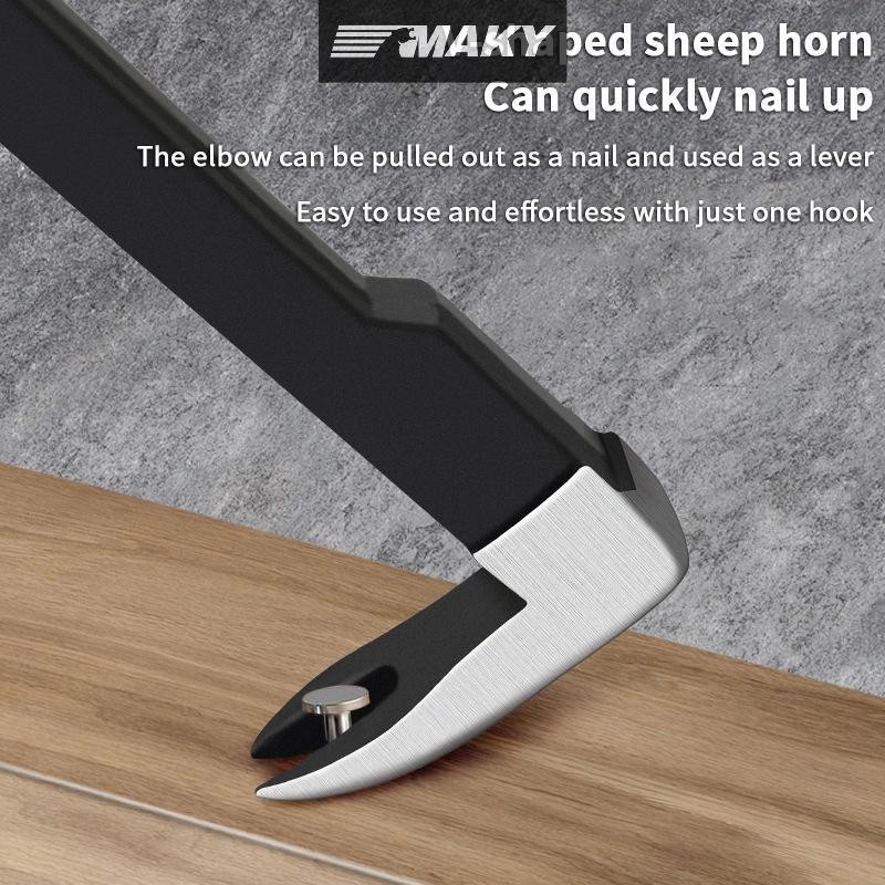 LLPH Multi-Functional Nail Remover Pry Stick งานไม้ Dismantling เครื่องมือ Wall Cement Nail Remover 