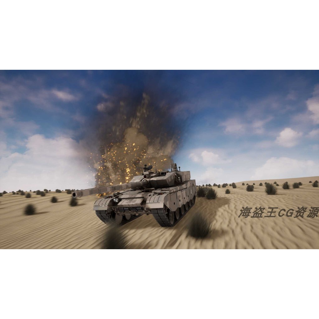 รถต่อสู้ ZTZ99A รถถังดริฟท์รถหุ้มเกราะต่อสู้ Blueprint System Void 4UE4