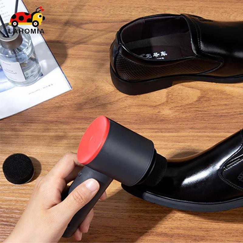 [ลาโฮเมีย] เครื่องขัดรองเท้าไฟฟ้าแปรงทําความสะอาดอัตโนมัติน้ําหนักเบาสําหรับรองเท้าโซฟา