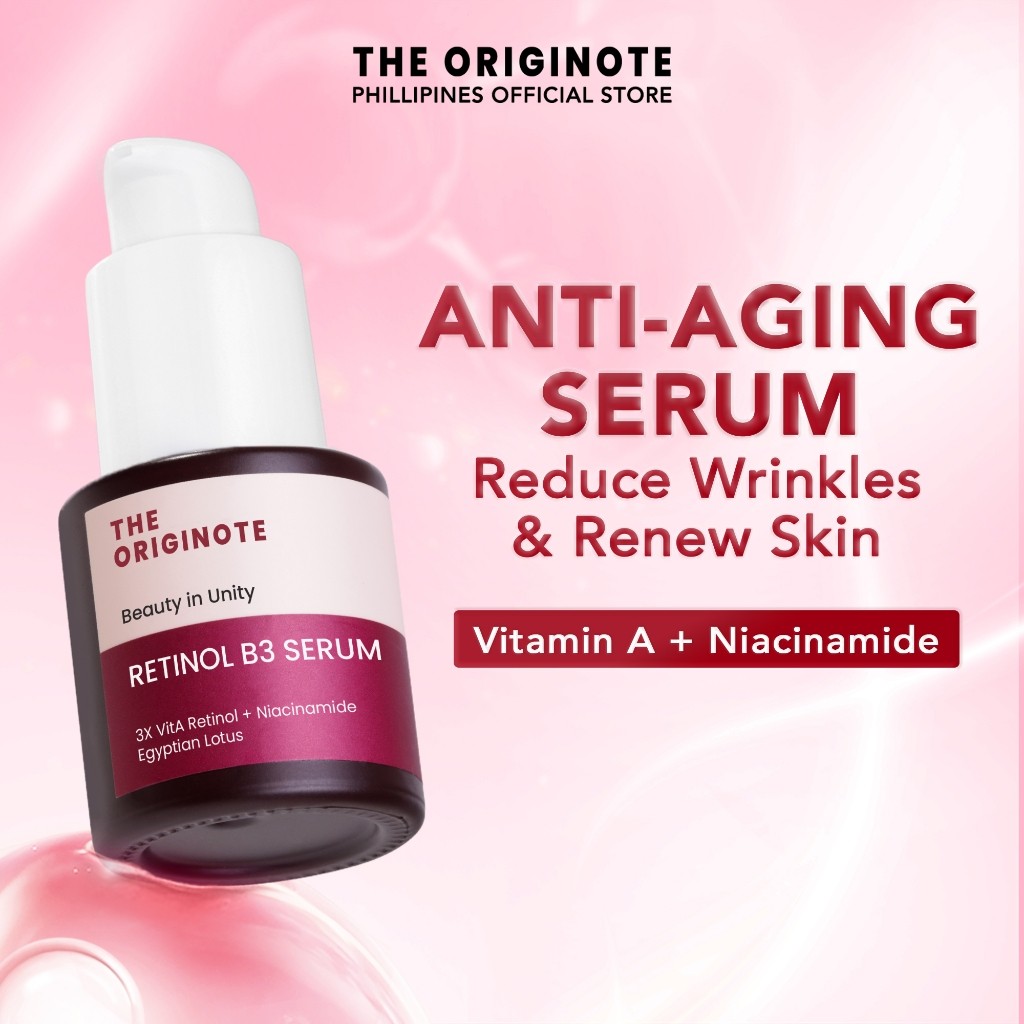 The Originote Retinol B3 สําหรับต่อต้านริ้วรอยลดริ้วรอยจุดด่างดํา