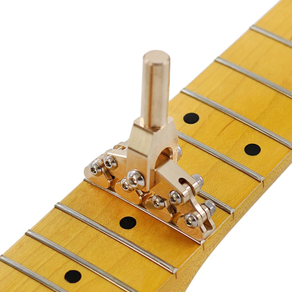 [arutoxalc] Guitar Fractal Fret Press Luthier Tool Pressure Fret Insert สําหรับ 6-24 นิ้ว