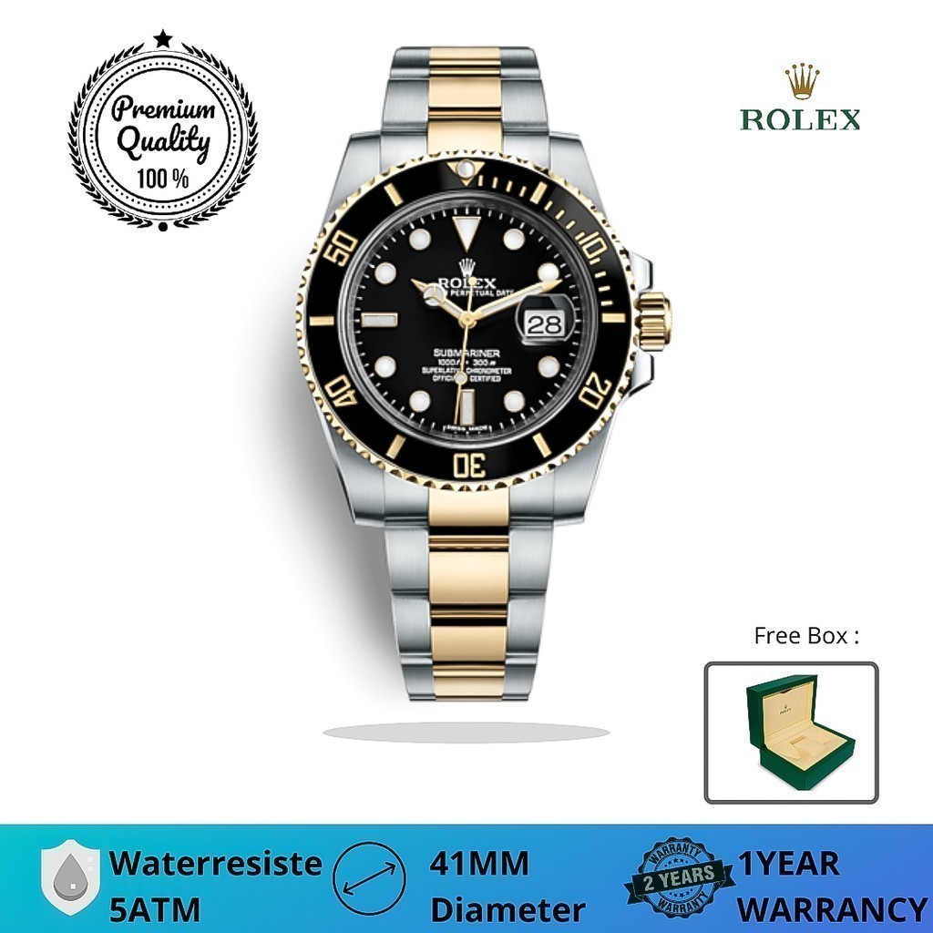 Rolex Submariner Sapphire 41mm Automatic Premium Mens Rolex Watch