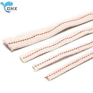 BlowGentlyWind 1M โคมไฟน้ํามันก๊าด Wick Cotton Wick โคมไฟน้ํามันผ้าฝ้ายแบน Wick สําหรับโคมไฟน้ํามัน