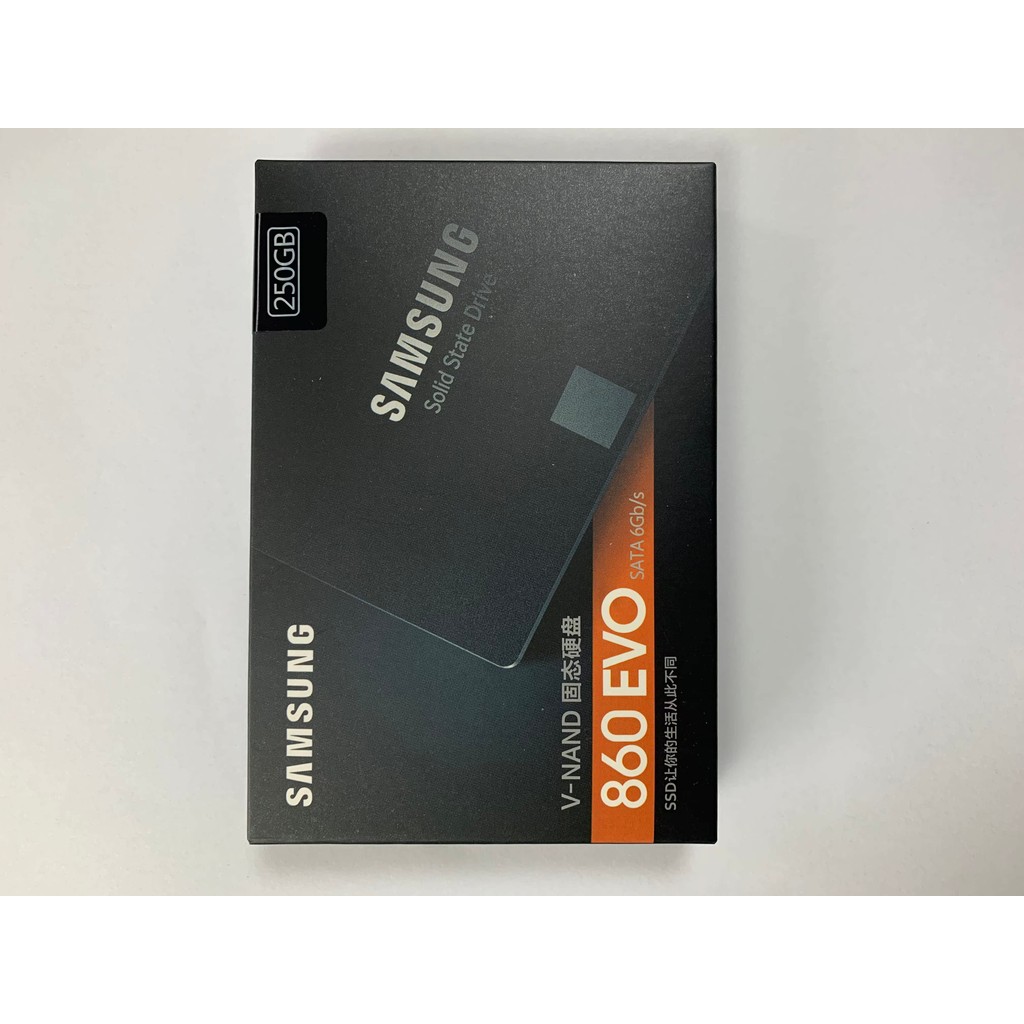 Samsung/Samsung 860EVO 250G คอมพิวเตอร์เดสก์ท็อปโน้ตบุ๊ค SSD Solid State Drive อินเทอร์เฟซ SATA3