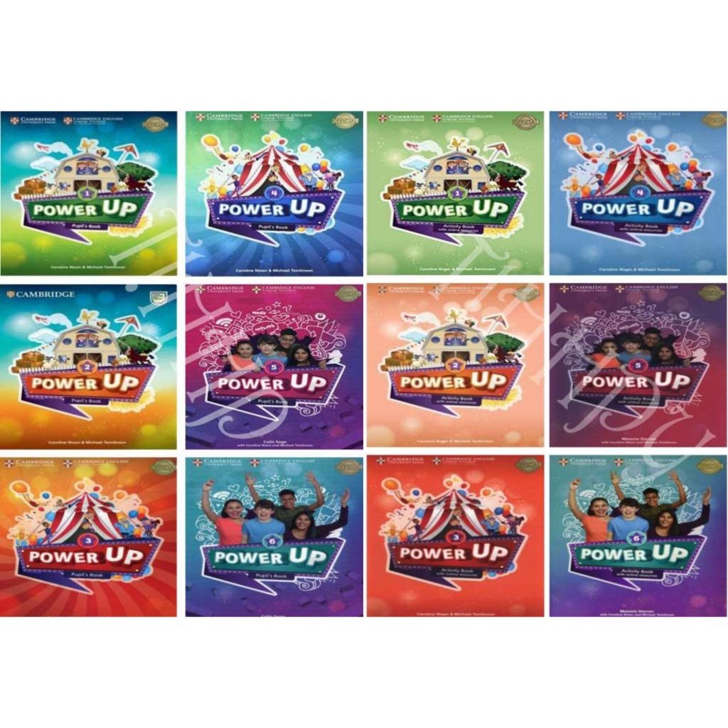 Power Up Activity Book / Pupil Book / Home Booklet 123456 / Full Color