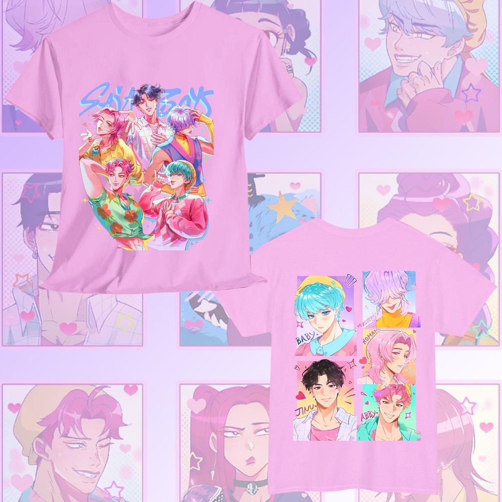 【จัดส่งจากประเทศไทย】เสื้อยืด Kpop Demon Hunters เสื้อยืด Saja Boys เสื้อยืดวงไอดอล Kpop เสื้อ Mira Rumi Joey ผ้าฝ้ายคอกล - รูปที่ 2