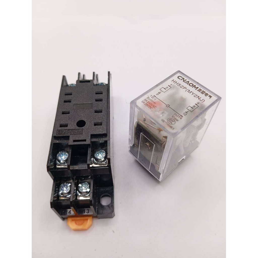 ถูกมาก MY2N (MY2NJ) 12V 24V 48V 110V 220V DC,AC รีเลย์ถูกมากสินค้า พร้อมส่งจากไทย🇨🇷🛻