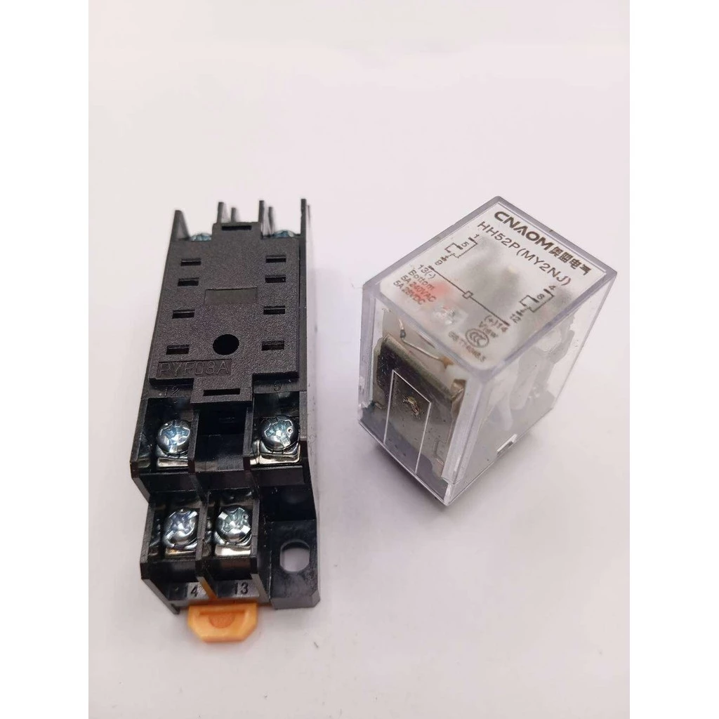 ถูกมาก MY2N (MY2NJ) 12V 24V 48V 110V 220V DC,AC รีเลย์ถูกมากสินค้า พร้อมส่งจากไทย🇨🇷🛻
