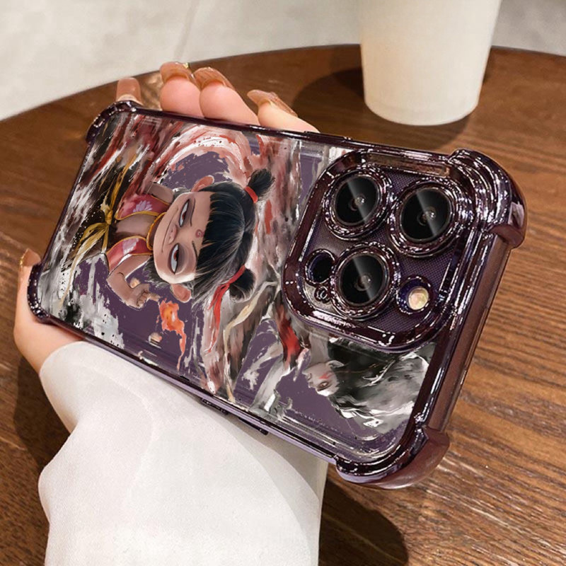 เคส for Realme C63 C61 C71 4g C75X C76X C77X C78X การ์ตูน Kankun Circle สี่มุมกรณีโทรศัพท์ป้องกันการ