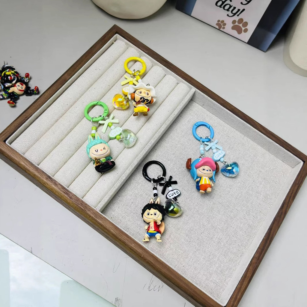 Labubu Navigation Series DIY Straw เหาเปลี่ยน B Labubu One Piece Series diy น่ารักอนุภาคเปลี่ยน Baby