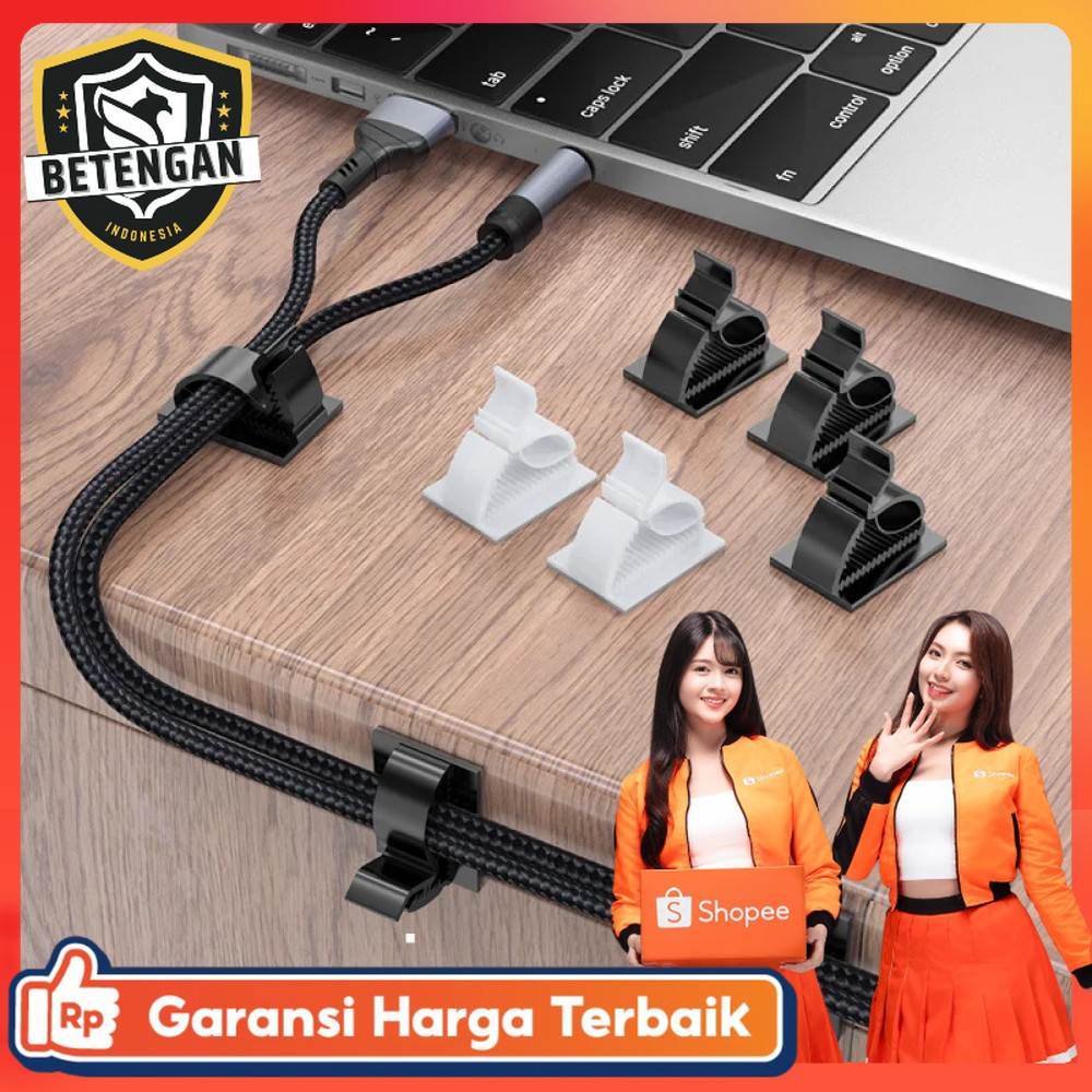 ALBOYI ที่ยึดคลิปหนีบสายไฟแบบปรับได้อเนกประสงค์ 50 ชิ้น - DS506