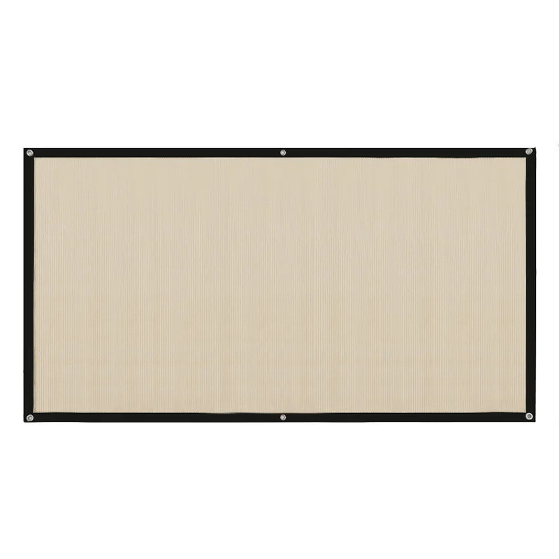 Pergola Deck Backyard Patio Sunshade Grommets Pergola Shade Cover Canopy UV Block หน้าจอความเป็นส่วน