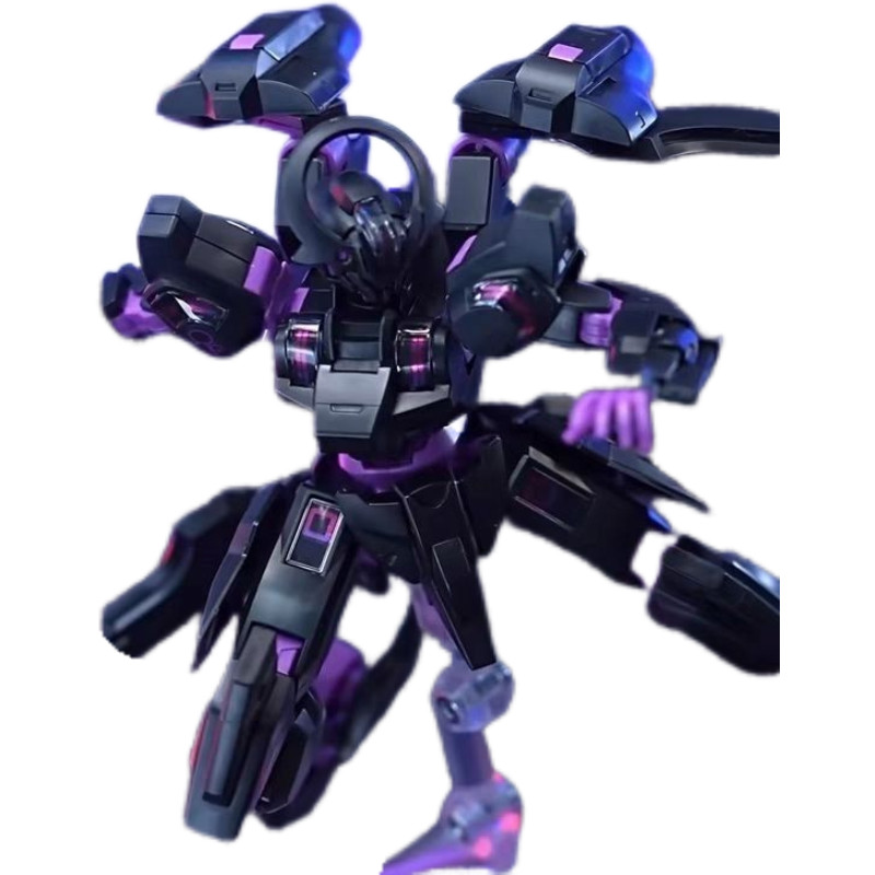 Jms Mold Set h Black Neon Purple Warrior Mobile Suit Gundam Model Assembly Mercury Witch Mecha
