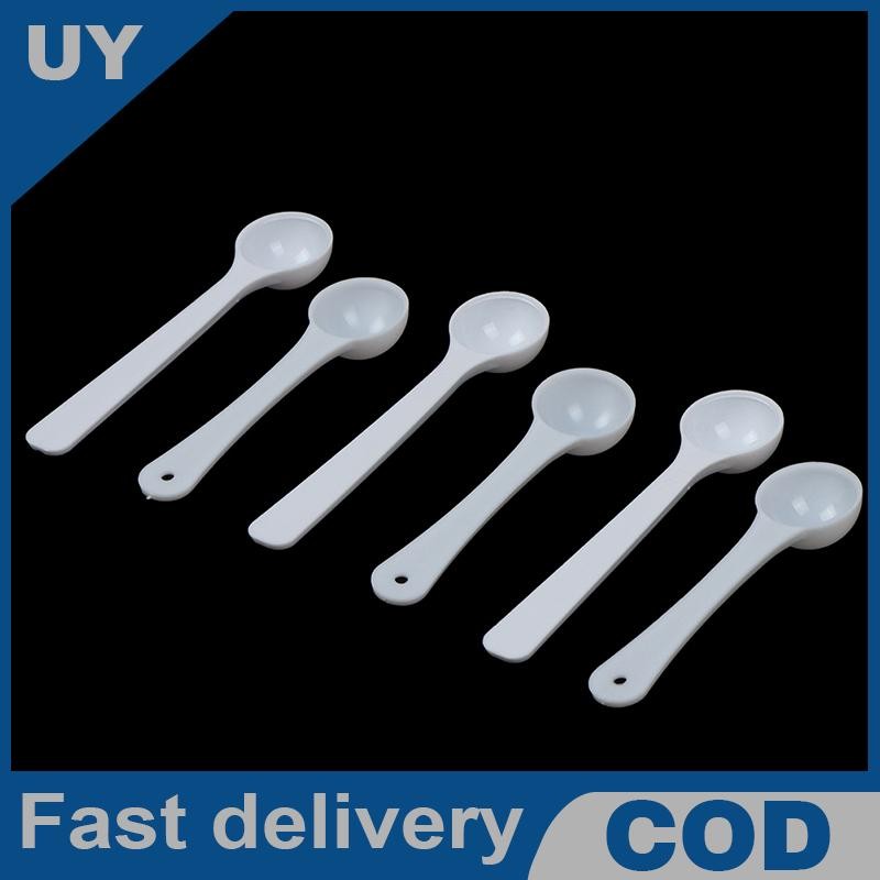 Null 20PCS 1g พลาสติก 1 กรัม Scoops/ช้อนสําหรับอาหาร/นม/Medcine ช้อนตวง null