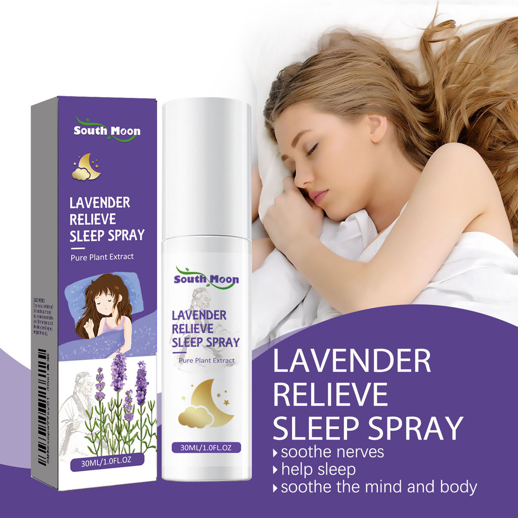 Lavender Sleep Spray 30ml Lavender Pillow Mist Sleep Spray สเปรย์นอนหลับช่วยให้คุณนอนหลับคุณต้องการแ