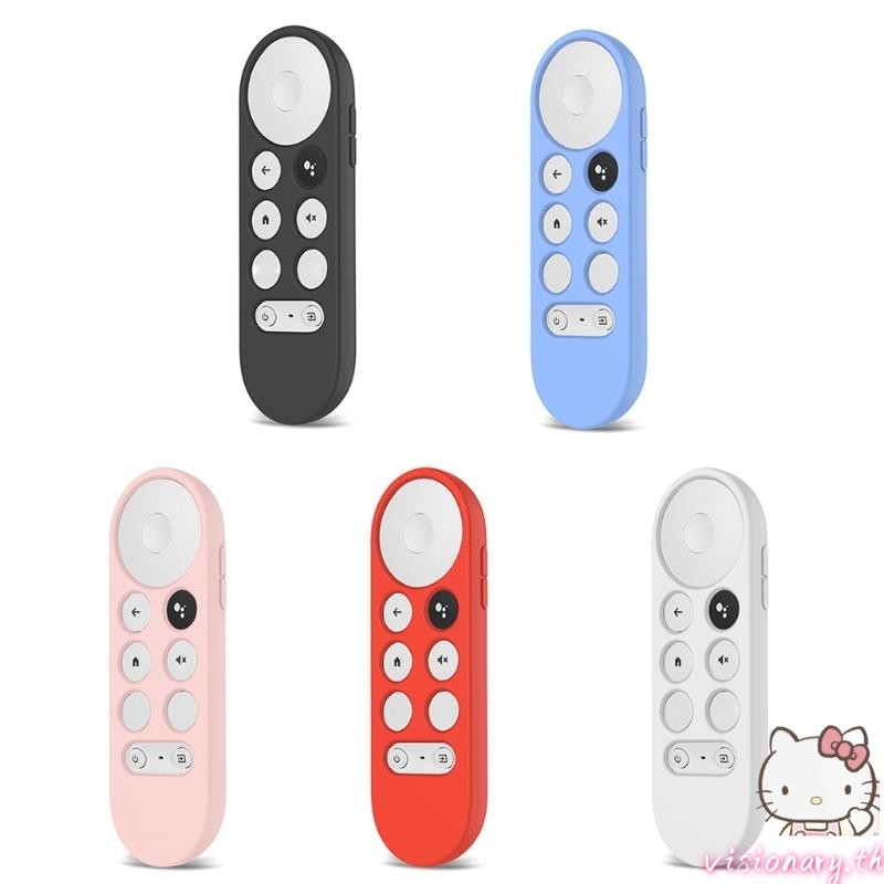 Vision Remote Cover สําหรับซิลิโคนเชลล์สําหรับเคสสกินสําหรับ Chromecast TV 2020 Voice Remote Control