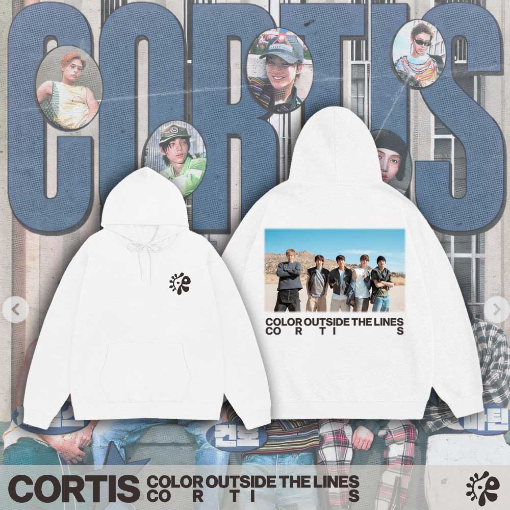 เสื้อฮู้ดแฟนคลับ 🌺CORTIS พิมพ์ Hoodie ผ้าฝ้ายคุณภาพดีสบาย ๆ ไม่มีริ้วรอยไม่มีการเปลี่ยนรูปของขวัญสำห