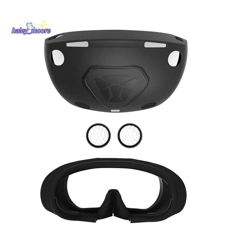[ส่วนลด H]สําหรับ PS VR2 ชุดหูฟังซิลิโคนฝาครอบป้องกันป้องกันรอยขีดข่วนเปลี่ยนอินเทอร์เฟซใบหน้า Grips กรณี VR Controler อุปกรณ์เสริม
