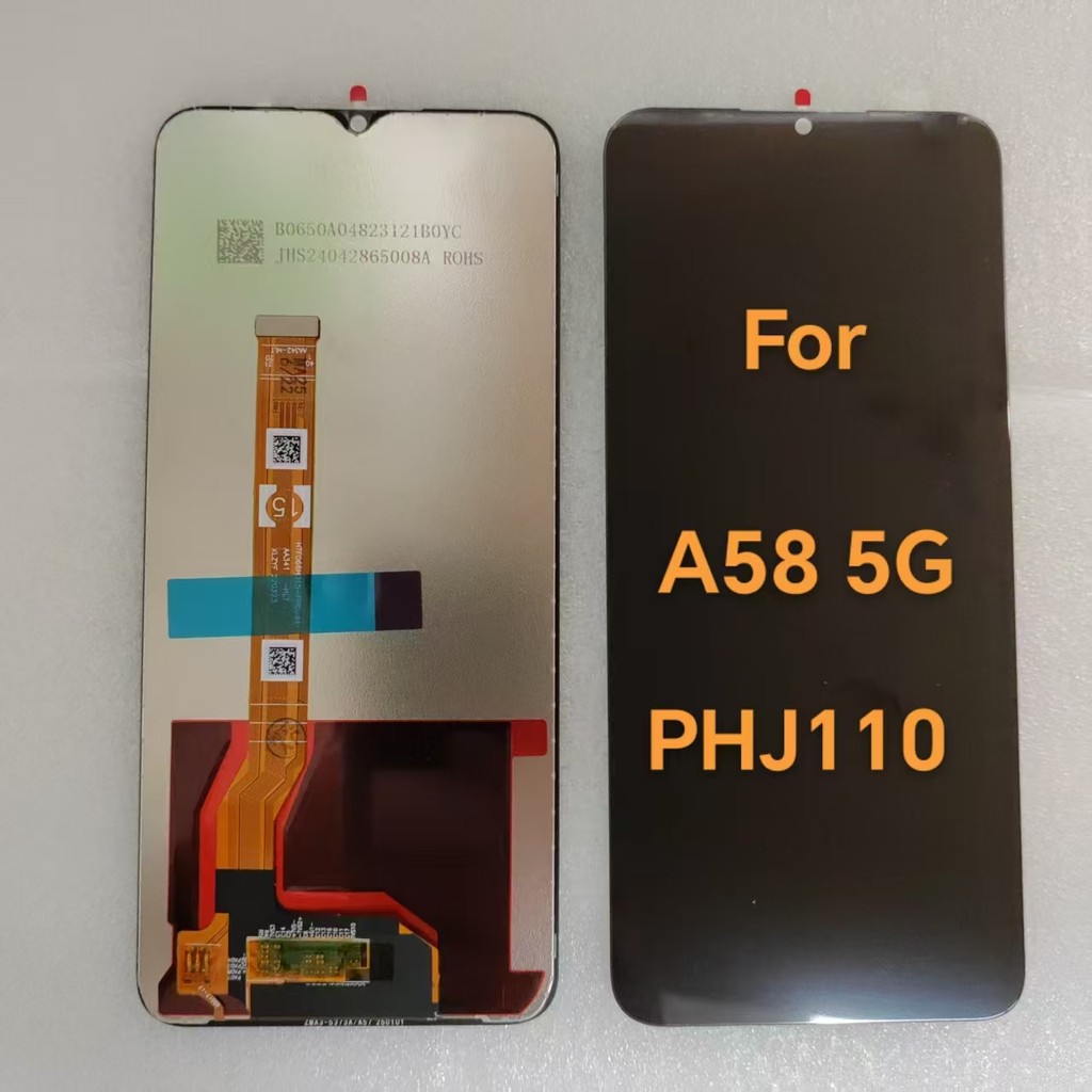 เหมาะสําหรับ OPPO PHJ110 Assembly Screen OPPO A58 5G จอแสดงผล LCD หน้าจอโทรศัพท์มือถือหน้าจอสัมผัส