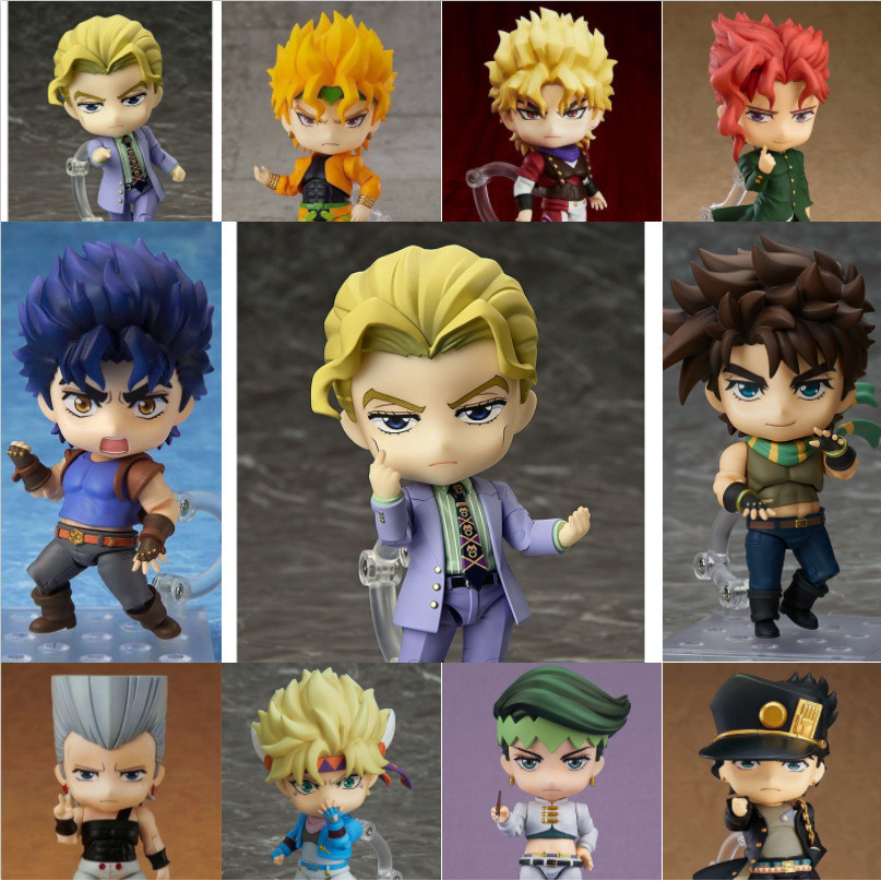 Q Clay Man JOJO Bizarre Adventure Yoshikage Kira Jotaro Jotaro Giyuu Josuke Bobisisa Anime Figure Mo