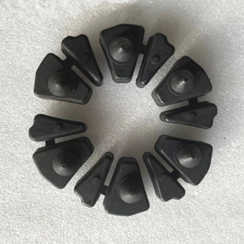 6 ชิ้นชิ้นส่วนรถจักรยานยนต์ด้านหลัง Hub ล้อ Damper Sprocket บัฟเฟอร์บล็อกสําหรับ Yamaha YBR250 YBR 2
