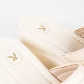 PLAYBOY รุ่น Sine Wedge Shoes รองเท้าส้นเตารีด รหัส ST-HS262C155 ดีไซน์ส้นสูง มี 2 สี สีPearl และสี Caviar