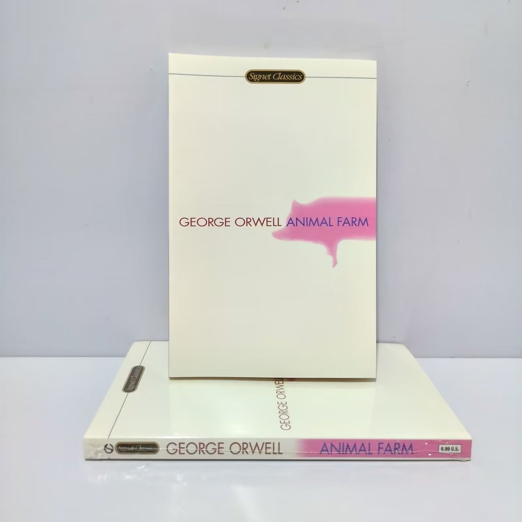 คลังสินค้าพร้อม จัดส่งรวดเร็ว Animal Manor เวอร์ชันภาษาอังกฤษ Animal Farm โดย George Orwell George O