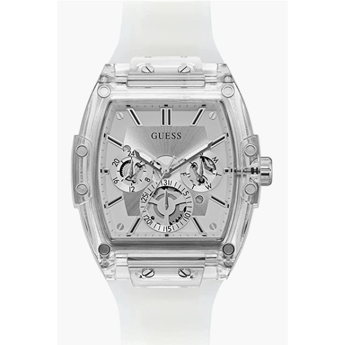 GUESS GW0203G1 GW0203G2 GW0203G3 GW0203G4 GW0203G5 GW0203G7-43mm คริสตัลเน้นนาฬิกา
