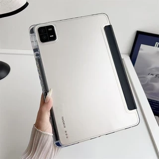 เคสอะคริลิคใสสำหรับ Redmi Pad 2 ขนาด 9.7/11 Pad SE 11 Mi Pad 6 Pad 7, Pad 7 Pro/8/8 Pro เคสกันกระแทกแบบพับได้รูปตัว Y