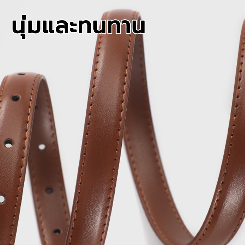 เข็มขัดผู้หญิง belt เครื่องประดับแฟชั่น เข็มขัดหนัง รูปที่ 7