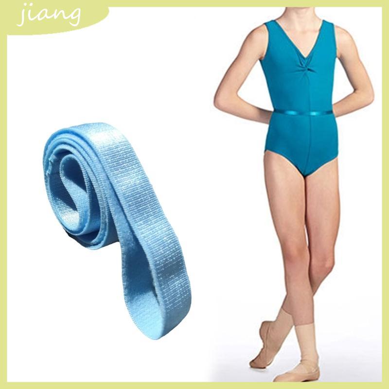JN เข็มขัดห่อผ้าฝ้ายสบาย Girdle สําหรับบัลเล่ต์และโรงละครเครื่องแต่งกายอุปกรณ์เสริม