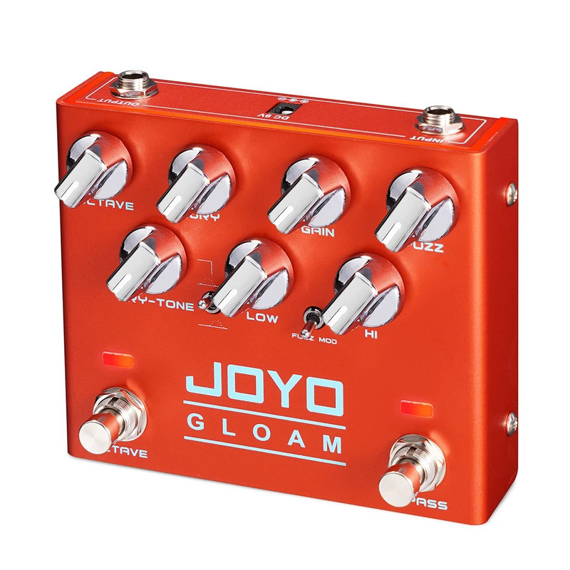 JOYO R-29 GALOAM Octave Fuzz Effect Pedal High Gain Bass กีตาร์เหยียบฟรีลูกบิดส่ง Deep Bass & Smooth